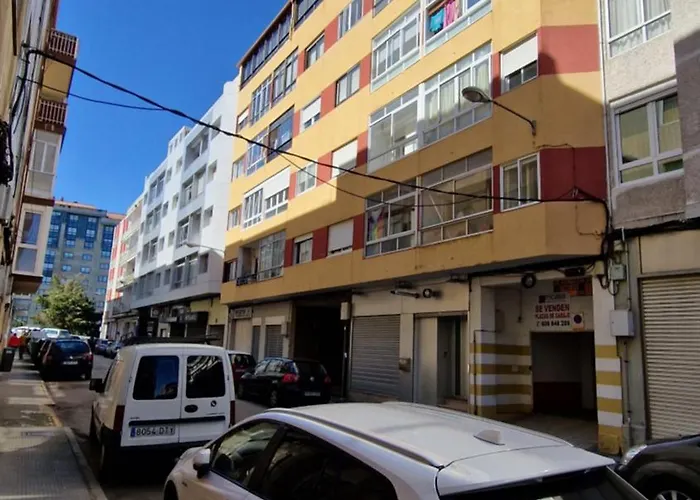 Playa Bouzas - - Parking Free Apartamento Vigo